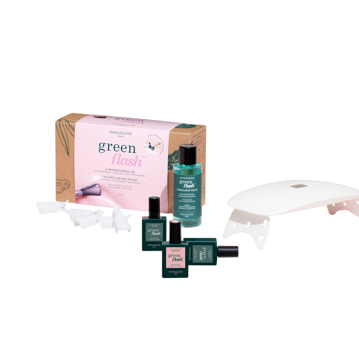Coffret vernis green flash 1 couleur - Hortencia