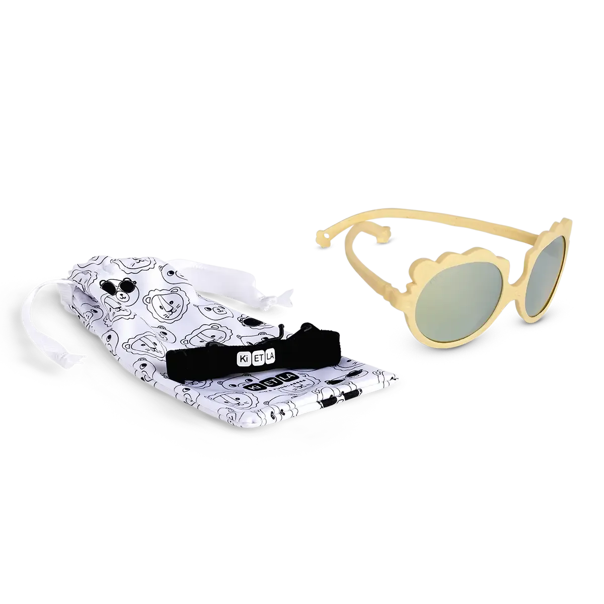 Lunettes de Soleil Enfant LION – Vanille