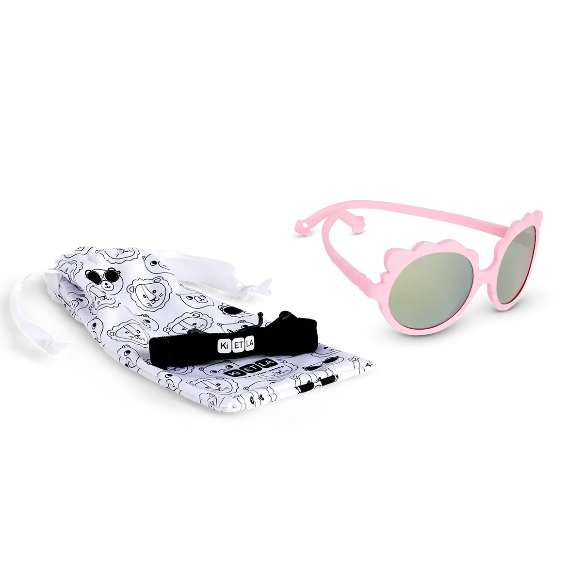 Lunettes de Soleil Enfant LION – Bubble Gum