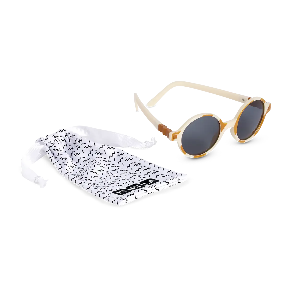 Lunettes de Soleil Enfant ROZZ – Rayures Sablées