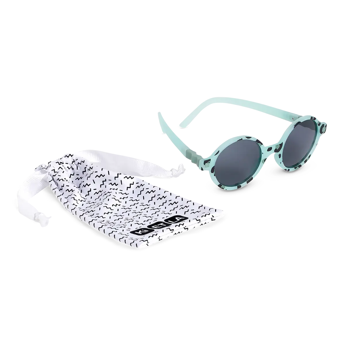 Lunettes de Soleil Enfant ROZZ – Vert Léopard