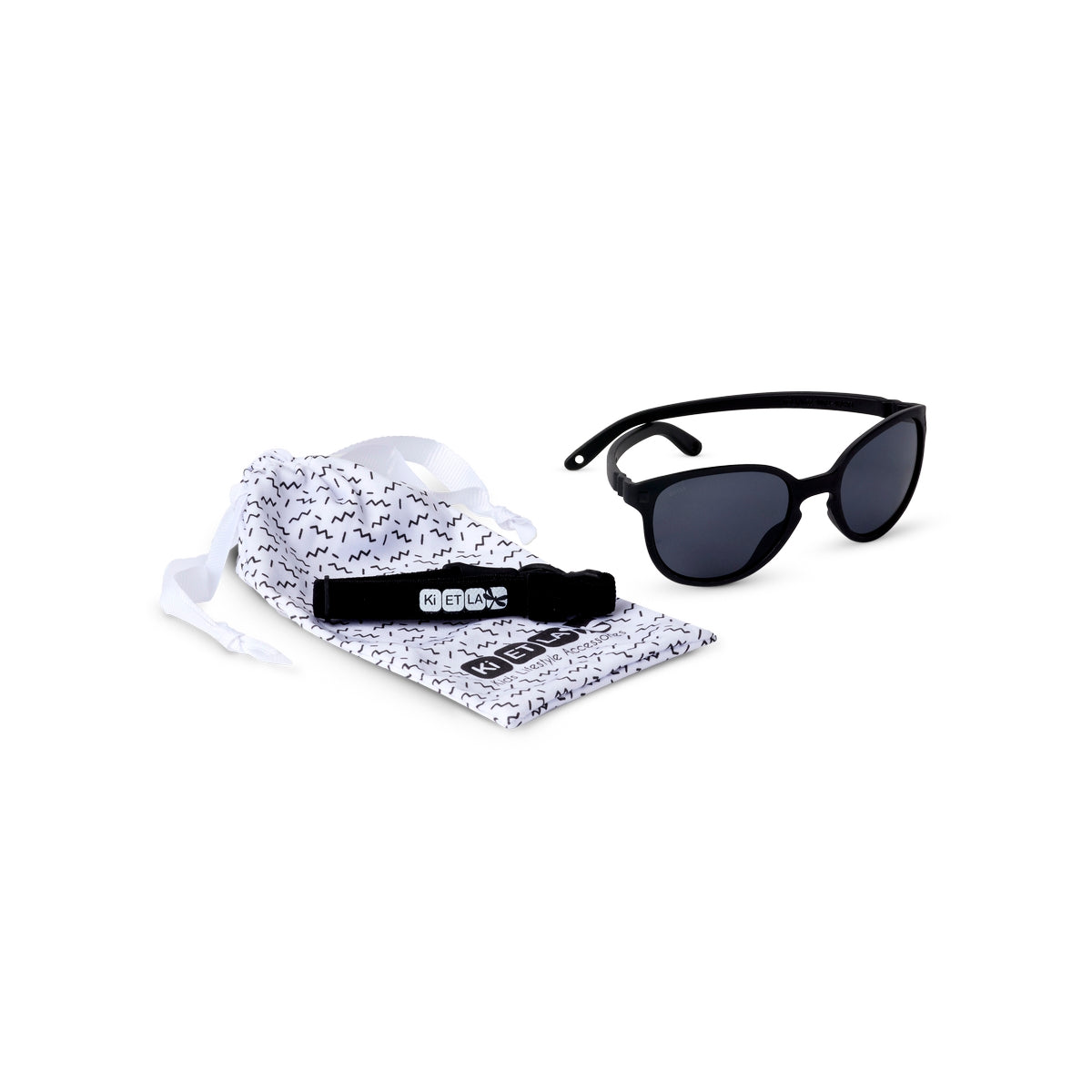 Lunettes de Soleil Enfant WAZZ - Noir
