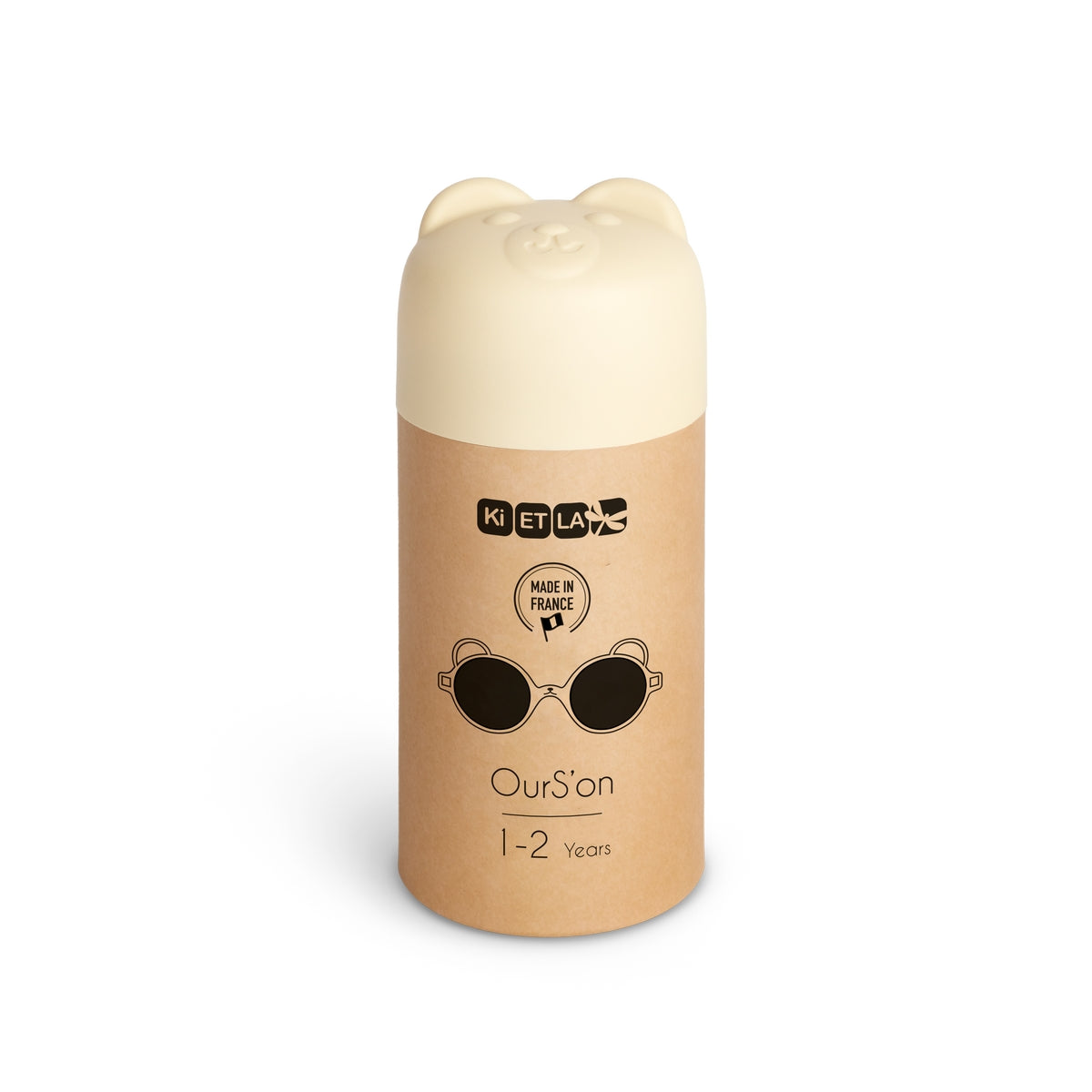 Lunettes de Soleil Ourson - Crème