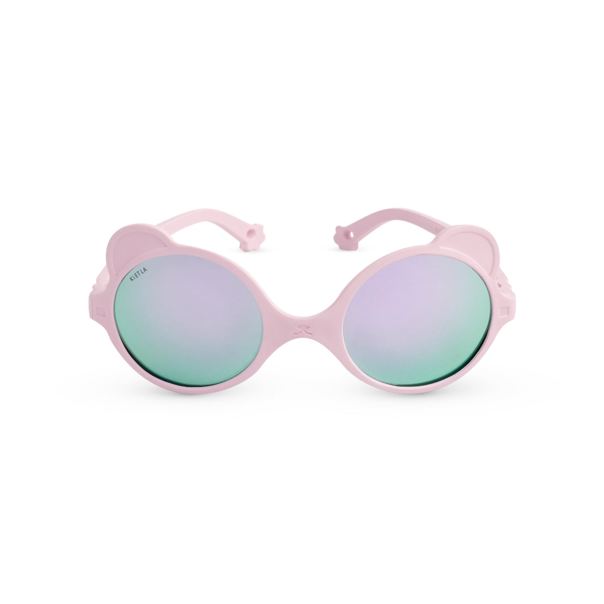 Lunettes de Soleil Enfant Ourson - Rose Pâle