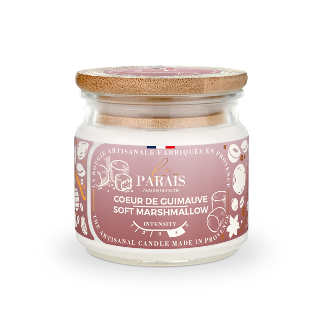 Bougie parfumée 150ml Coeur de Guimauve