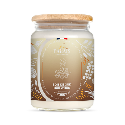 Bougie parfumée 700ml Bois d'Oud / Scented candle Oud wood - 23,6 fl oz