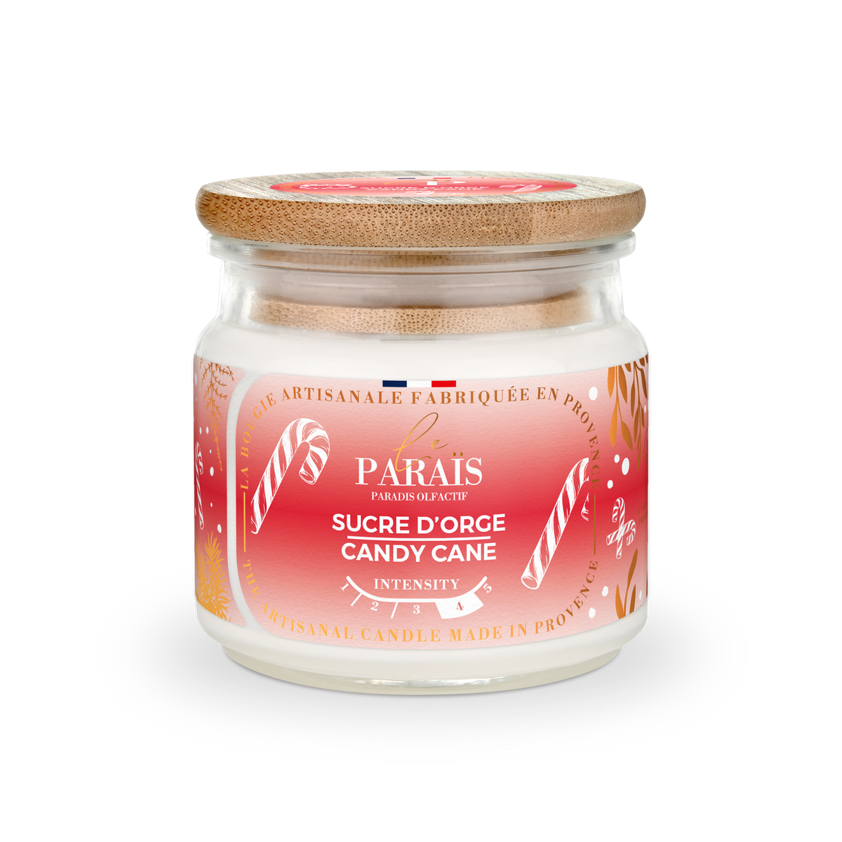 Bougie parfumée 150ml Sucre d'Orge
