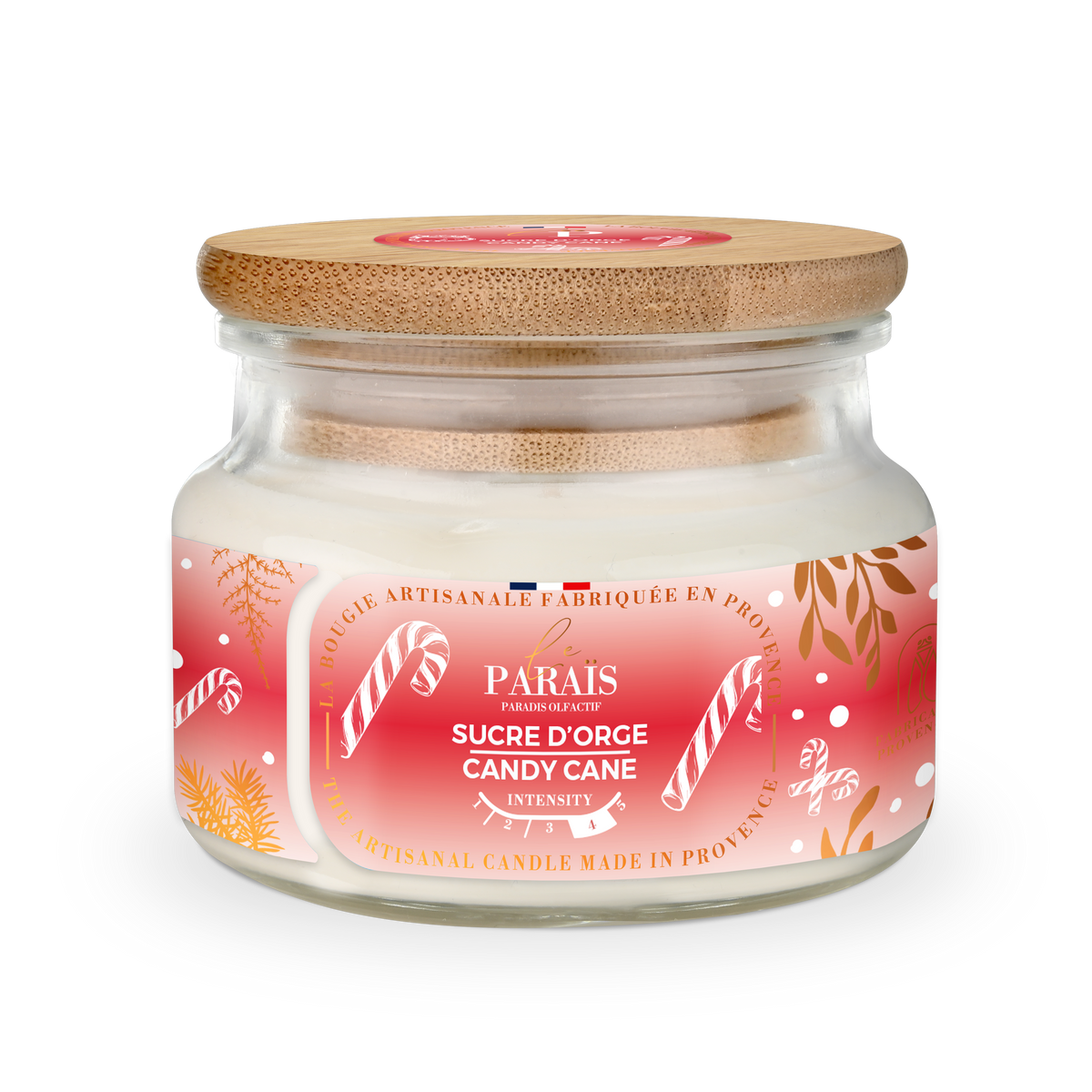 Bougie parfumée 300ml Sucre d'Orge