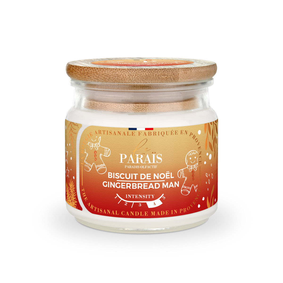 Bougie parfumée 150ml Biscuit de Noël
