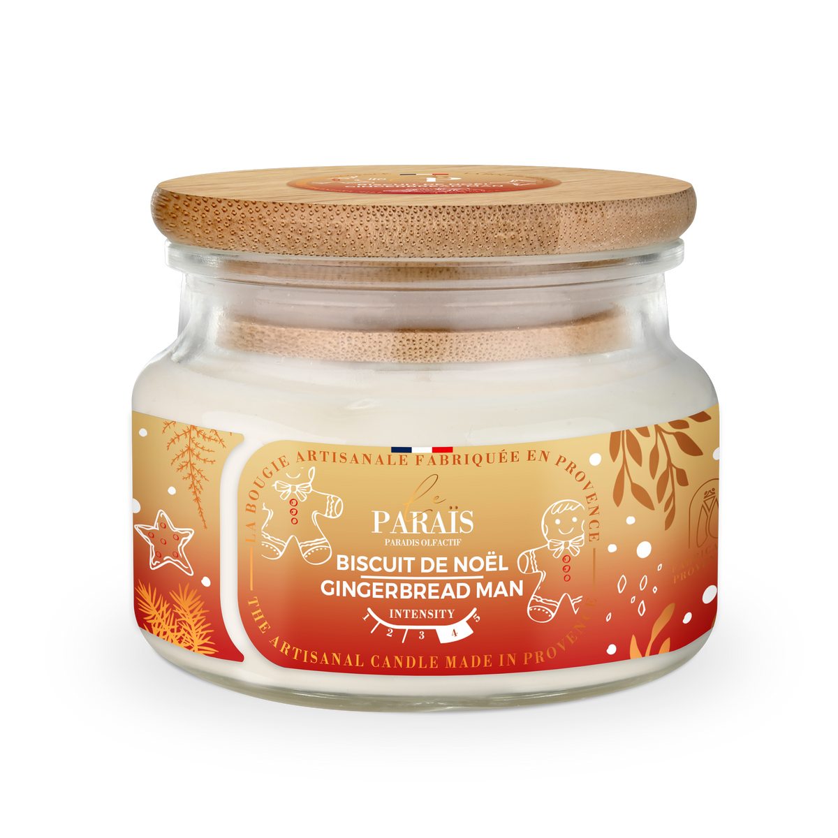 Bougie parfumée 300ml Biscuit de Noel