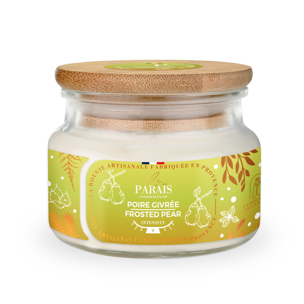 Bougie parfumée 300ml Poire givrée