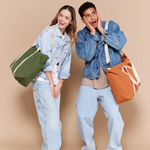 Sac weekend Jean - Olive