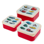 Set de 3 Boîtes Snack "Road Trip"
