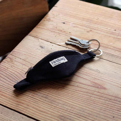 Porte-clés banane Côme - Noir