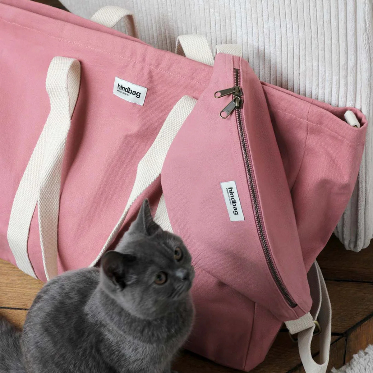 Sac weekend Jean - Rose Blush