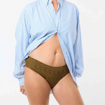 Culotte menstruelle SÉLÉNÉ - Flux moyen - Léopard