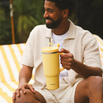 Travel Cup isotherme inox 900ml - Citron