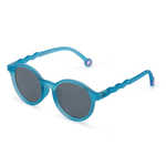 Lunettes de Soleil Ovales Junior - Bleu Récif