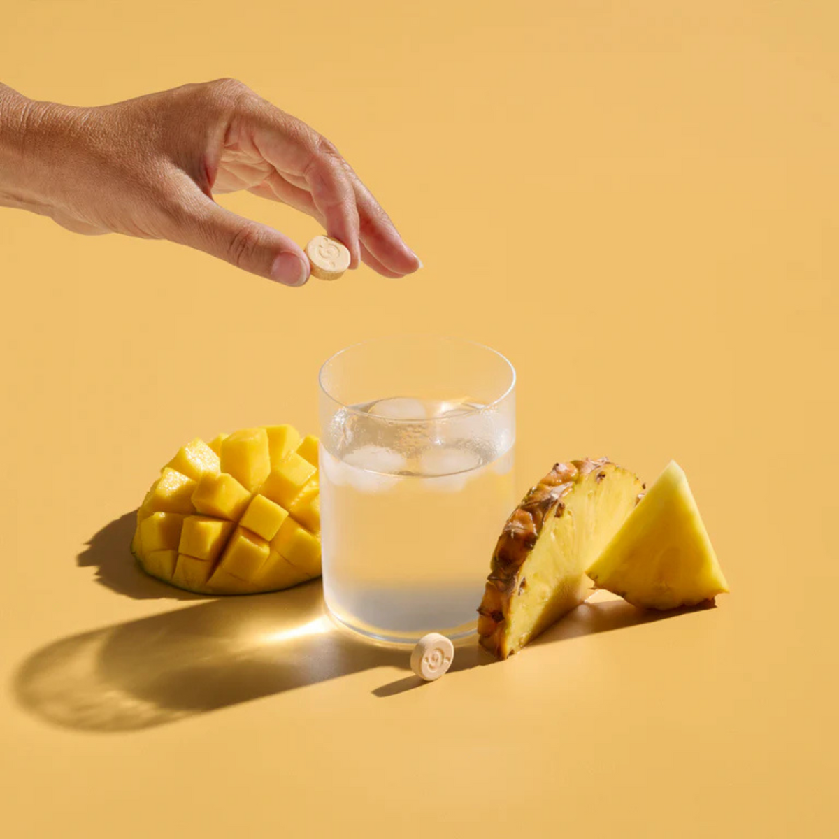 Solid Drinks BIO Ananas & Mangue - Vitamine C - Sans sucres