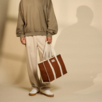 Sac cabas Oscar - Chocolat