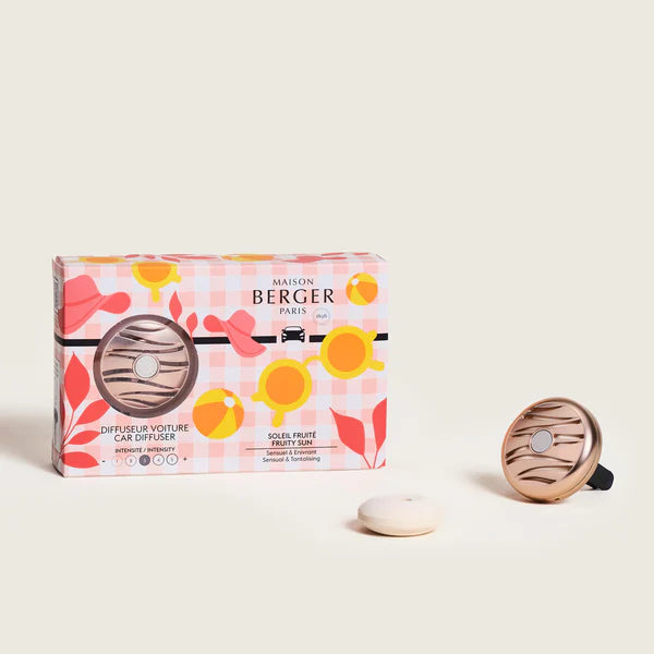 Diffuseur voiture Estivale - Soleil Fruité