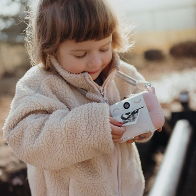 Appareil photo à impression thermique - Rose