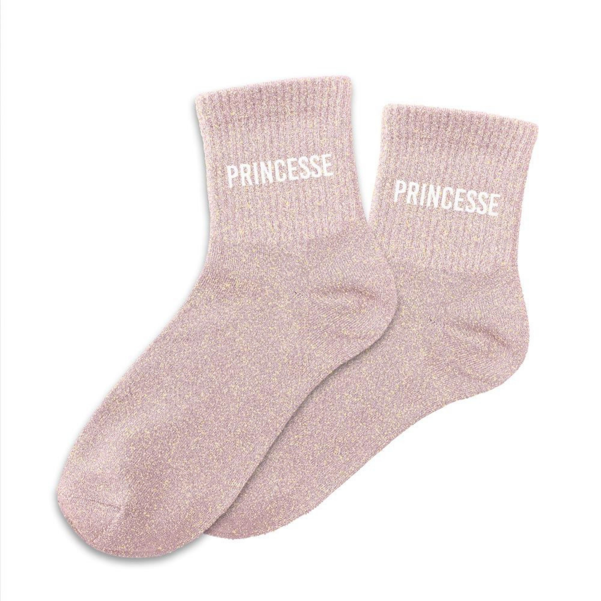 Chaussettes Princesse - Rose Pâle