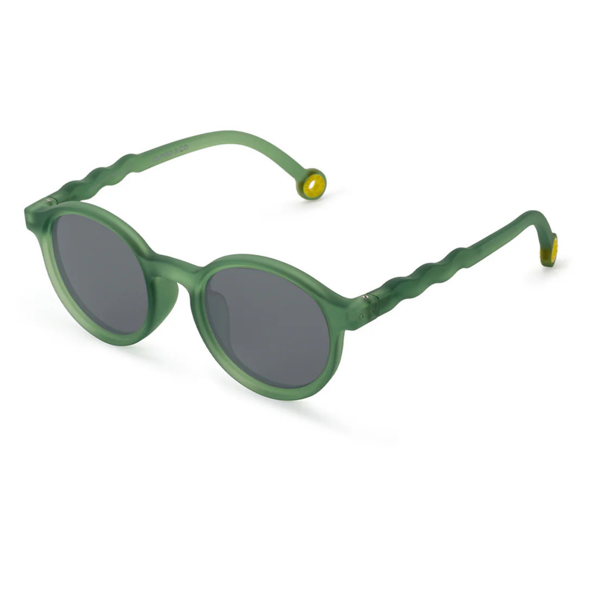 Lunettes de Soleil Ovales Enfant – Vert Olive