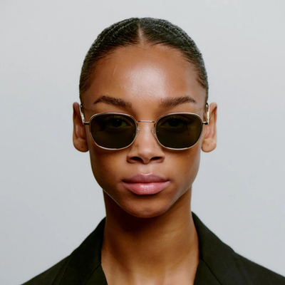 Lunettes de soleil Hello - Or