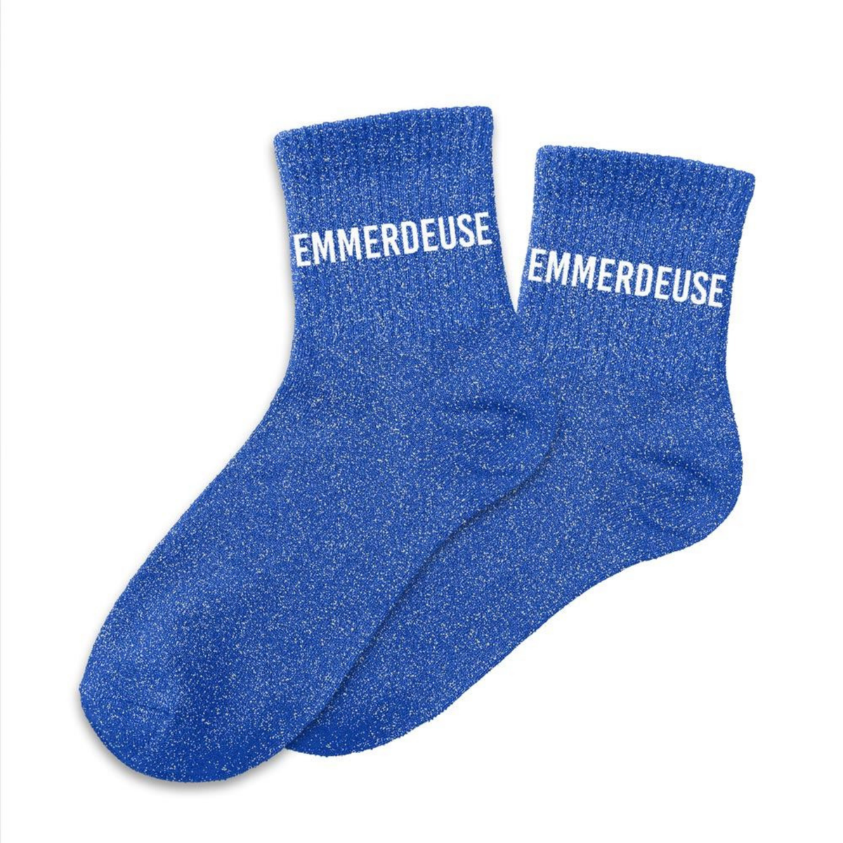 Chaussettes Emmerdeuse TU - Bleu