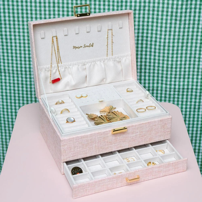 Boîte à bijoux Denise - Lin Rose