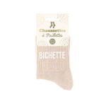 Chaussettes Bichette TU - Rose Pâle
