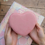 Boîte à Bijoux Celeste - Velours Rose