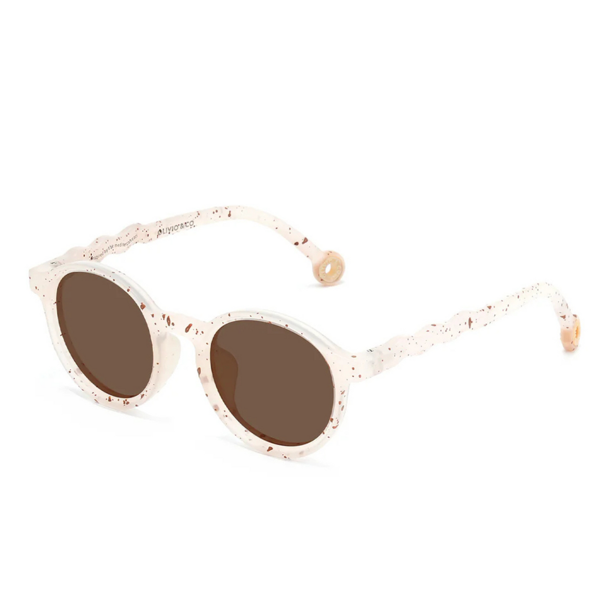Lunettes de Soleil Ovales Enfant - Vanilla Brownie