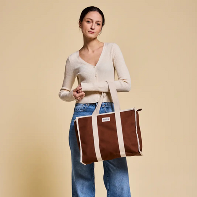 Sac cabas Oscar - Chocolat