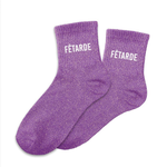 Chaussettes Fêtarde TU - Violet