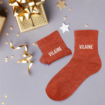 Chaussettes Vilaine TU - Rouge