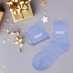 Chaussettes Unique TU - Bleu
