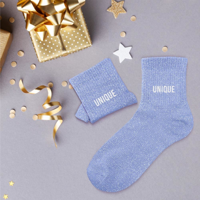 Chaussettes Unique TU - Bleu
