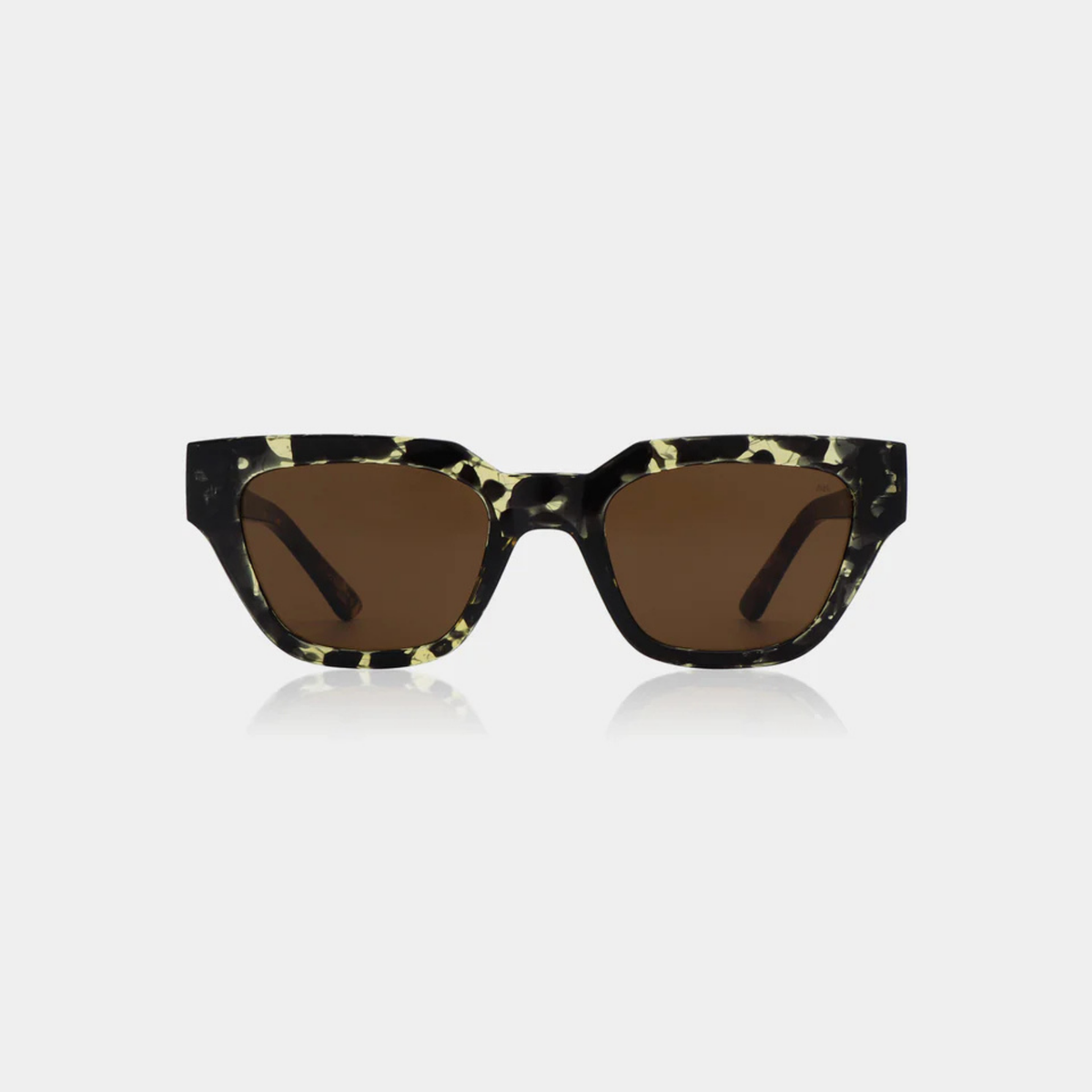 Lunettes de soleil Kaws - Noir / Jaune Écaille de Tortue
