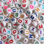 Pot perles lettres – Muticolores
