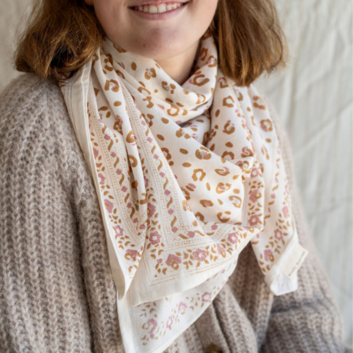 Foulard léopard - Bengal Lana