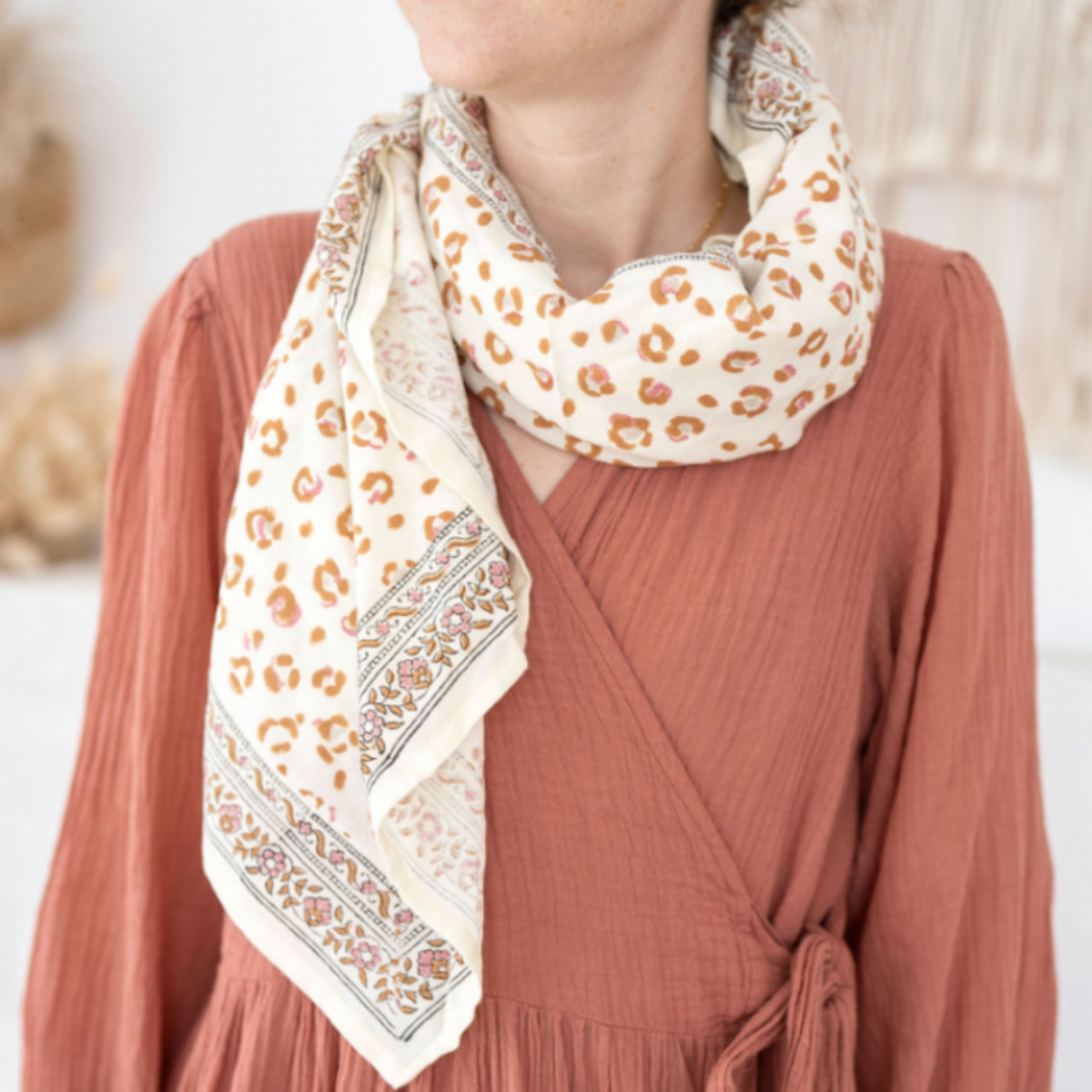 Foulard léopard - Bengal Lana