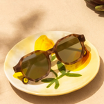 Lunettes de Soleil Enfant – Écaille de Tortue