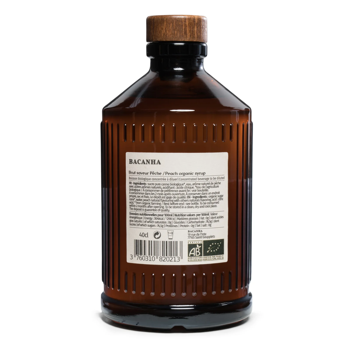 Sirop BIO - Pêche