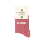 Chaussettes Connasse TU - Magenta