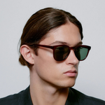 Lunettes de soleil Bate - Marron Transparent