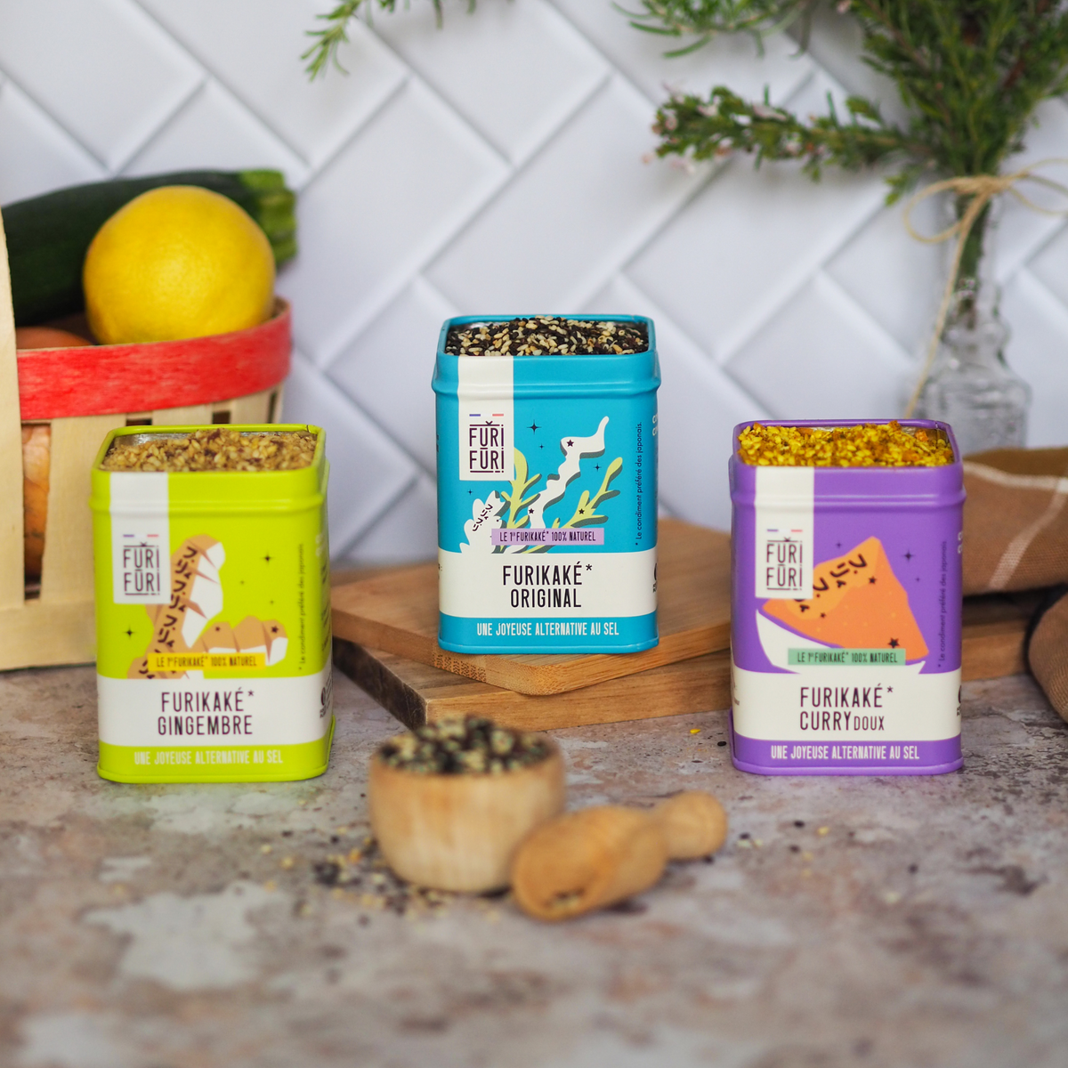 Coffret PEP'S - Alternative au sel - Condiment sésame & algues