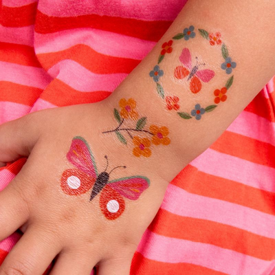 Tatouages Floral Flutter
