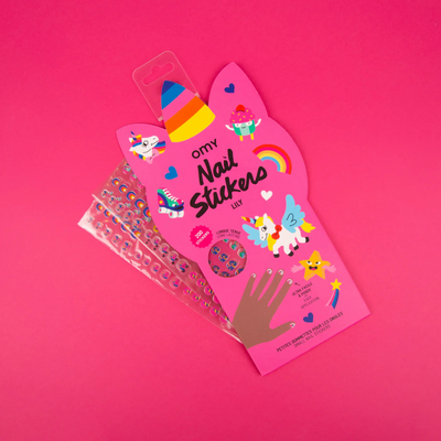 Stickers ongles enfants - Lily
